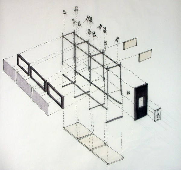 Sketched Exploded Axo