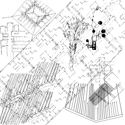 All the sketches compiled and edited into one single image.