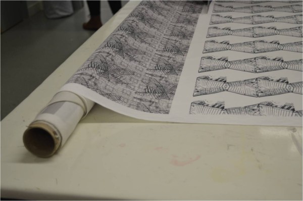 Printing of the final work