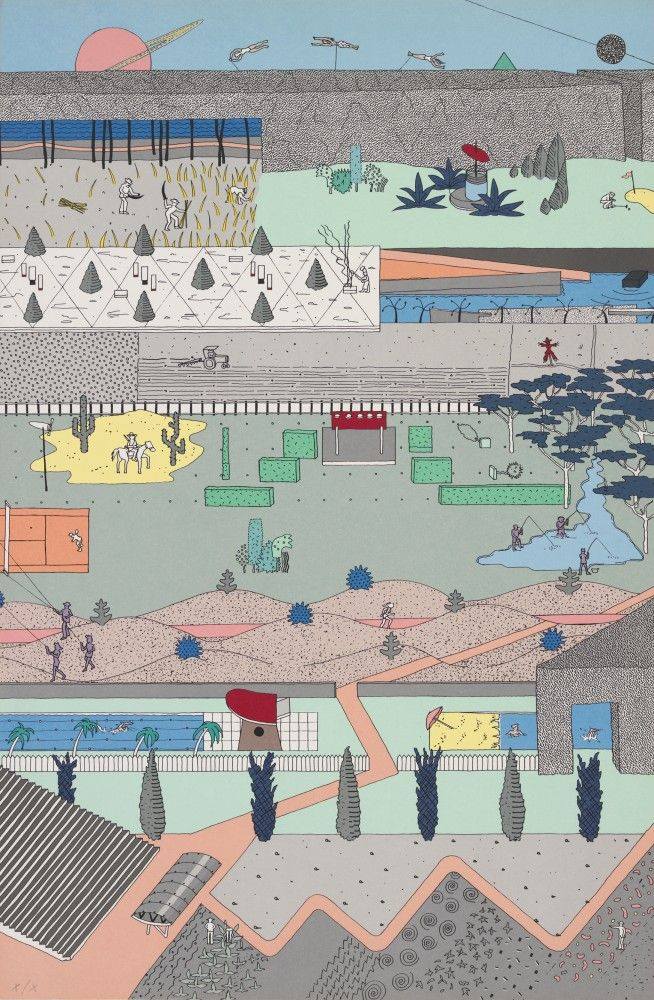 Poster based on competition drawings for Parc de la Villette.jpg