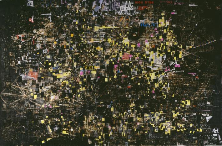 Los Moscos 2004 by Mark Bradford born 1961