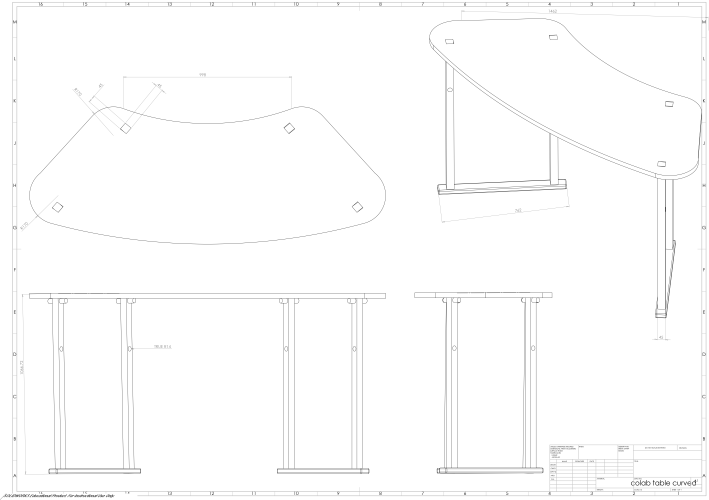 colab table curved pdf