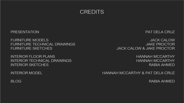 credits