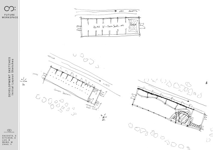 DEVELOPMENT SKETCHES LAYOUT