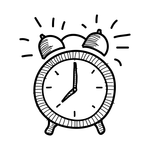hand-drawn-alarm-clock-icon-by-Vexels